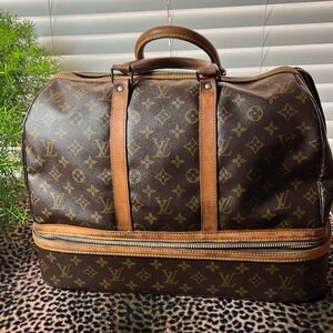 Authentic Louis Vuitton Monogram Sac Sports Bag